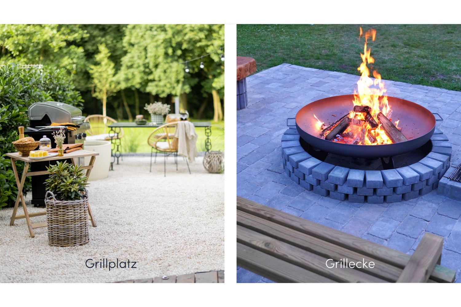 Grillplatz vs Grillecke