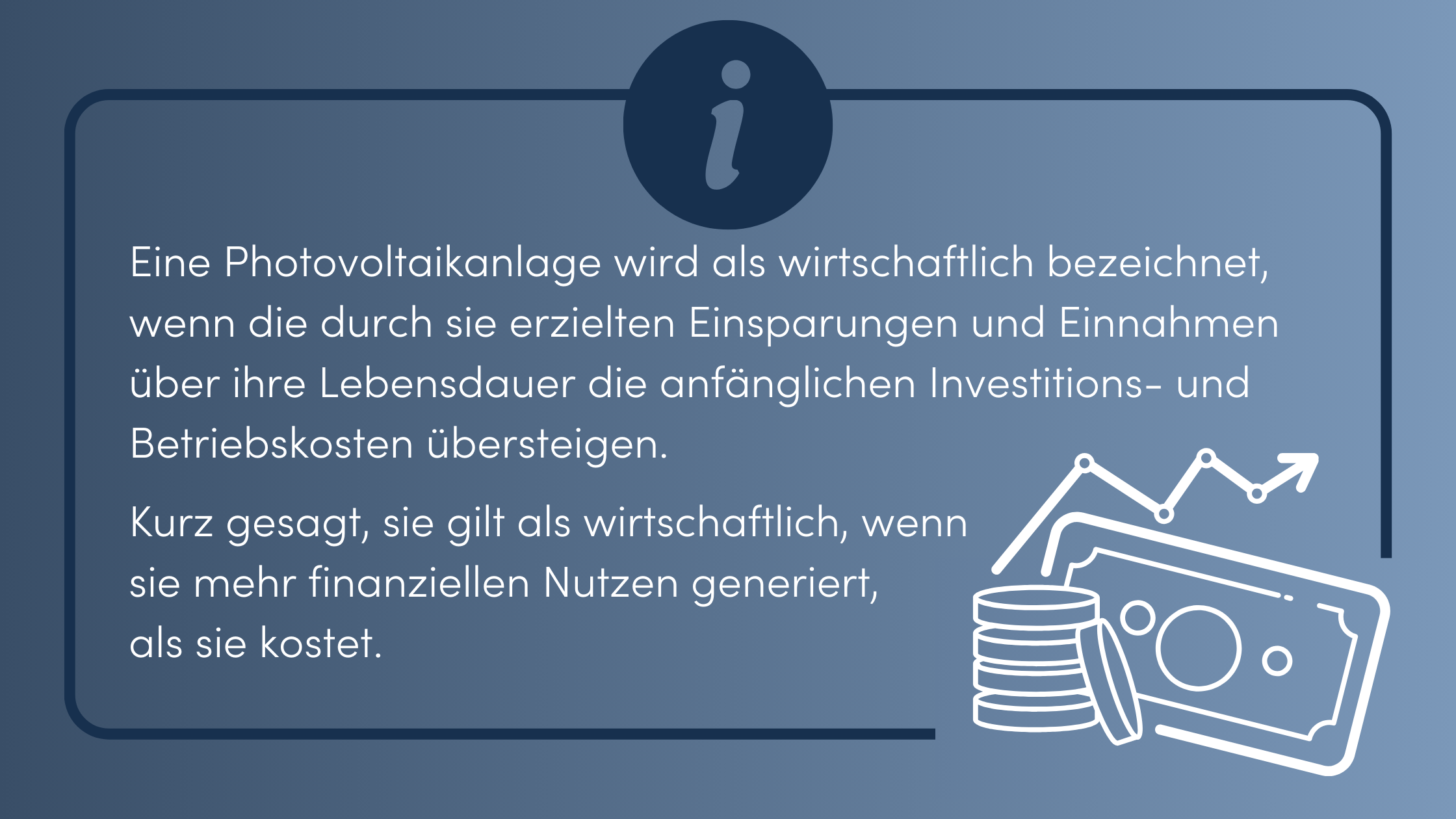 PV Wirtschaftlichkeit Definition