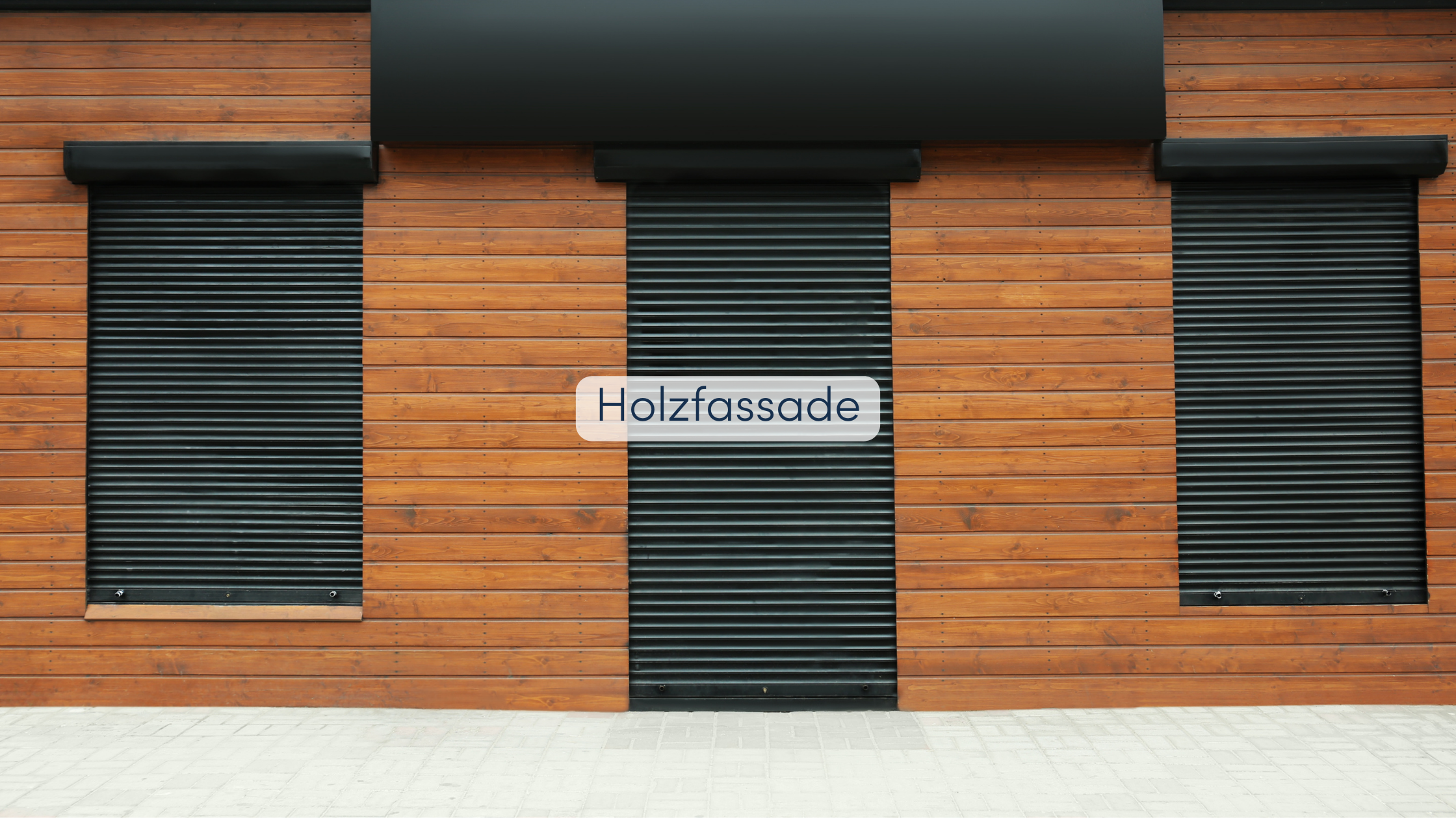 Fassadenverkleidung Holzfassade