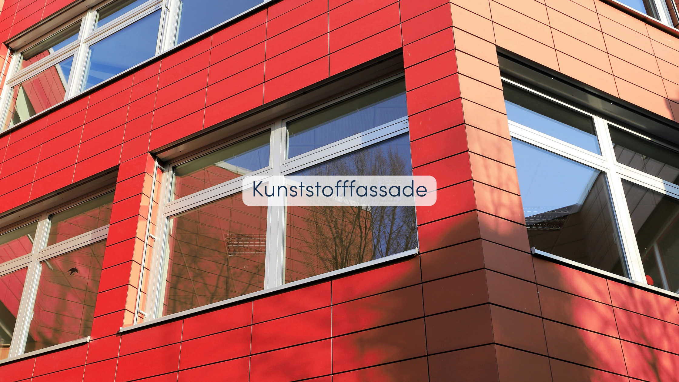 Fassadenverkleidung Kunststofffassade