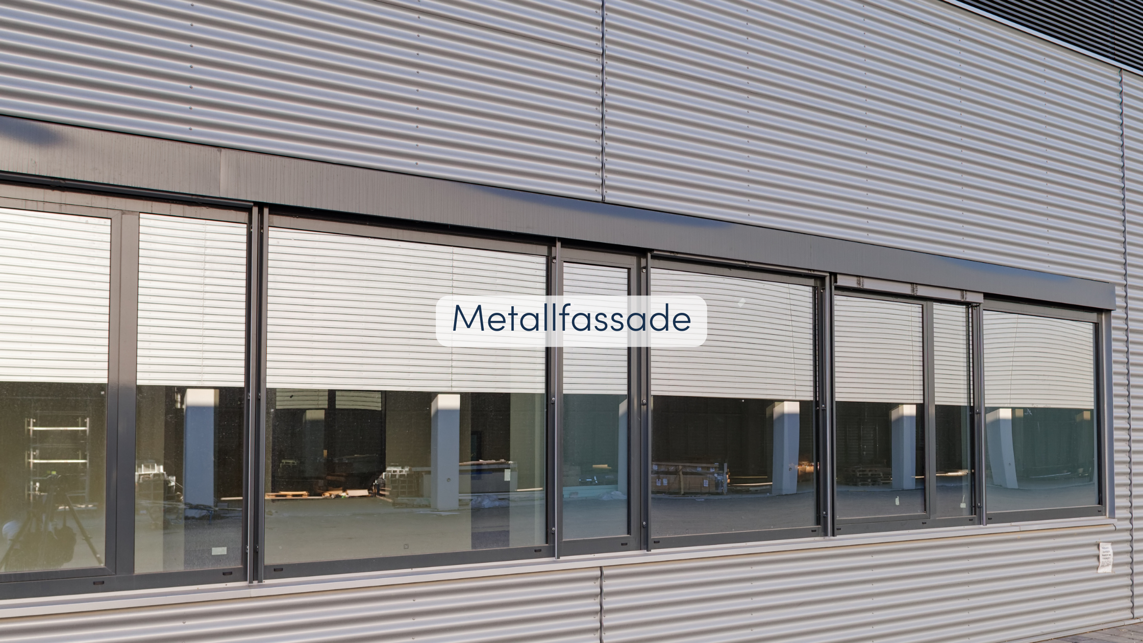 Fassadenverkleidung Metallfassade