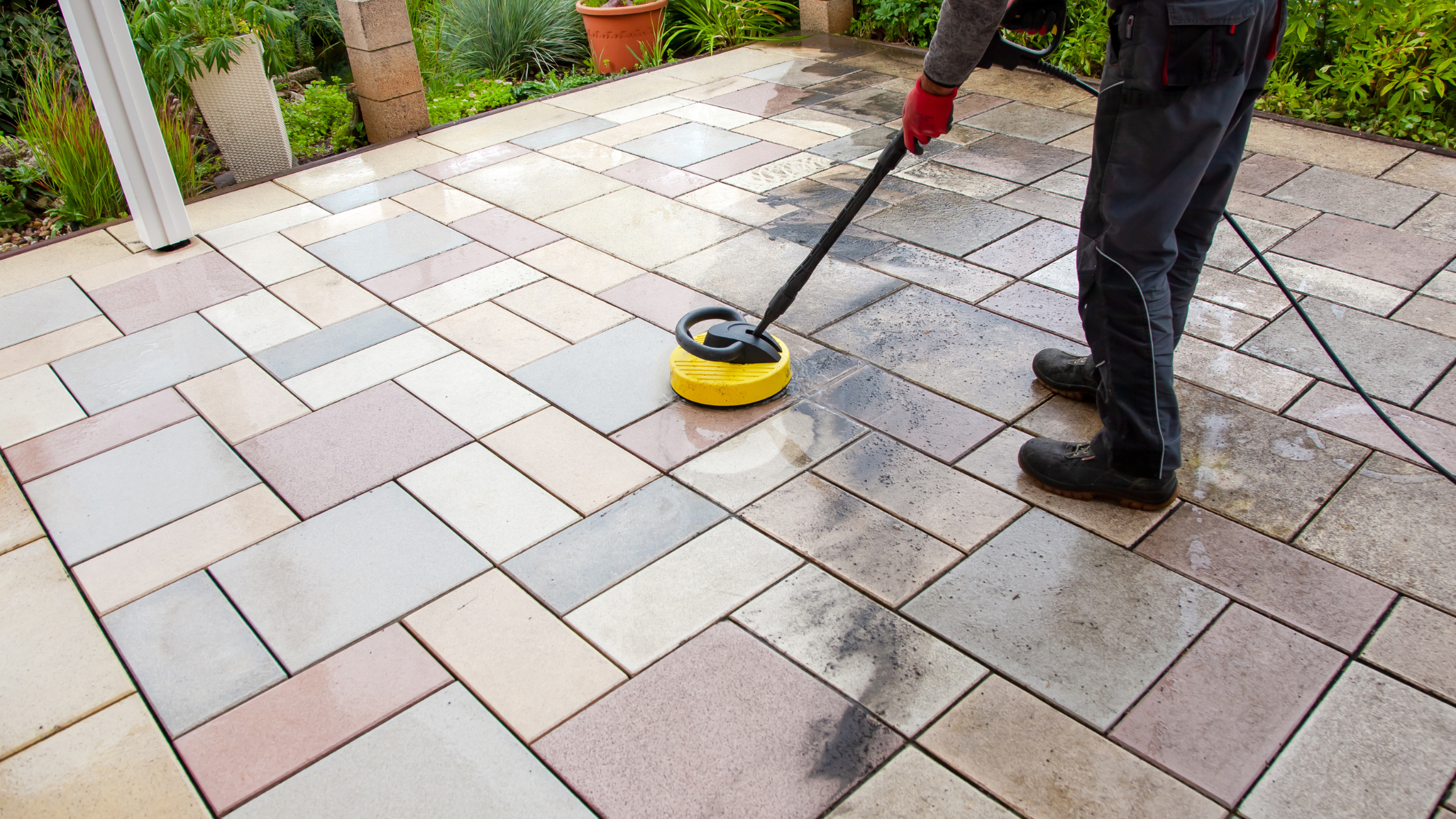 Nettoyer les dalles de terrasse : les meilleures méthodes pour un résultat éclatant