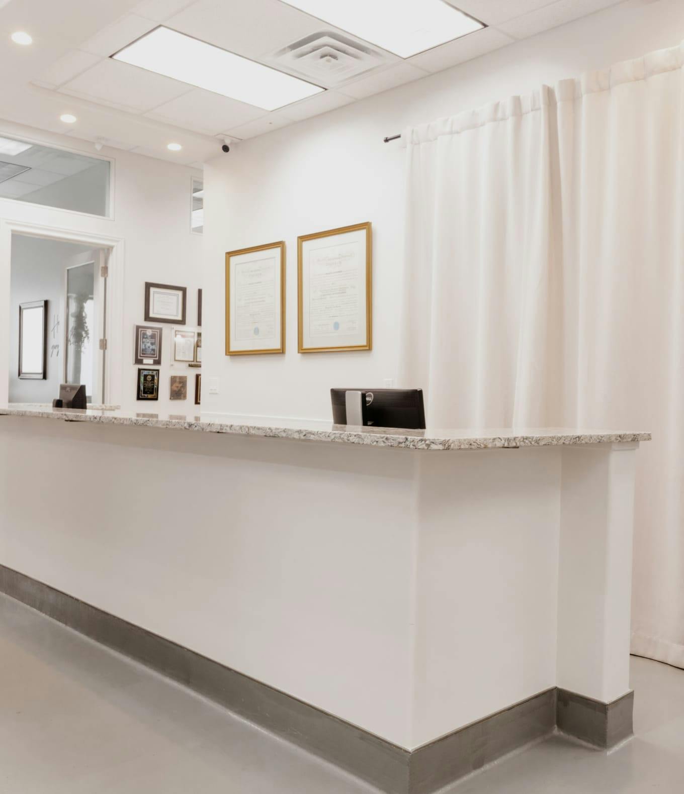 front desk