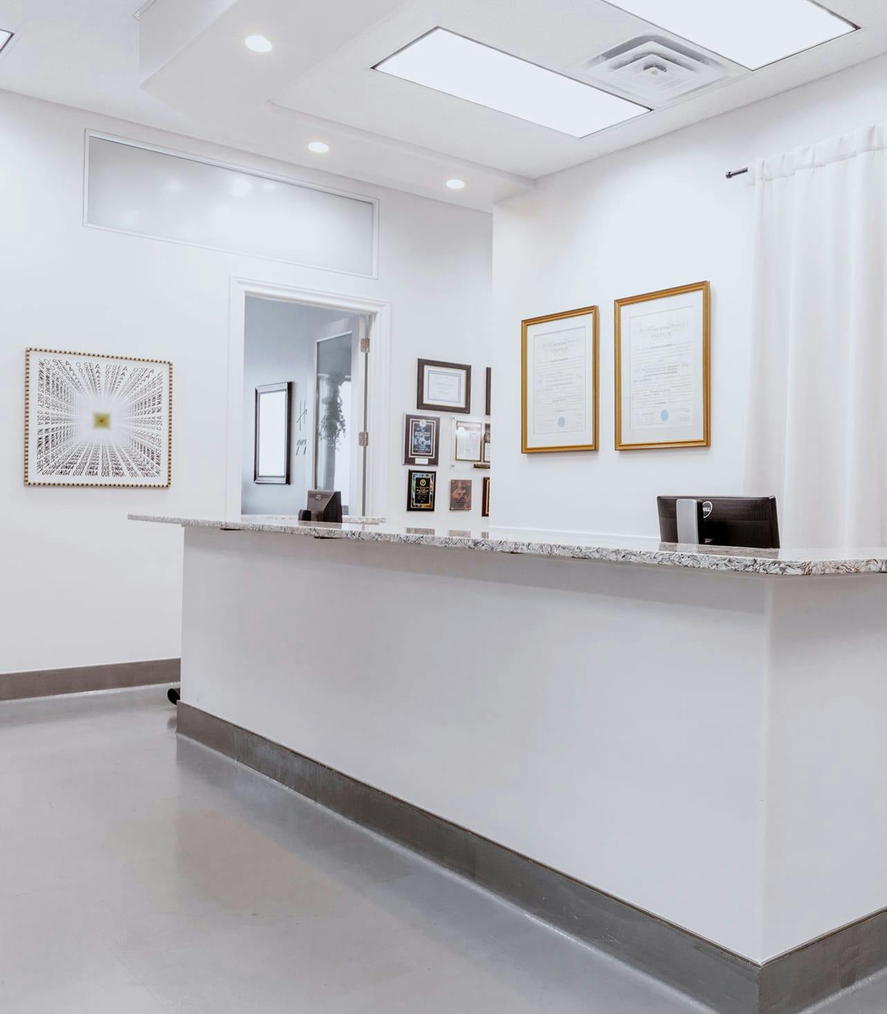 Dr. Baumholtz's office