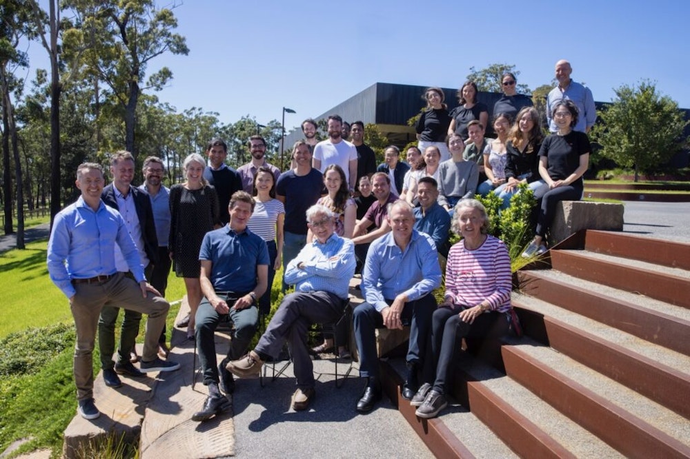 Image for Tom Snow, Chris Goodnow, Terry Snow, Derek Van Dyk, and Ginette Snow, with Snow Fellows and teams, Willinga Park 2022