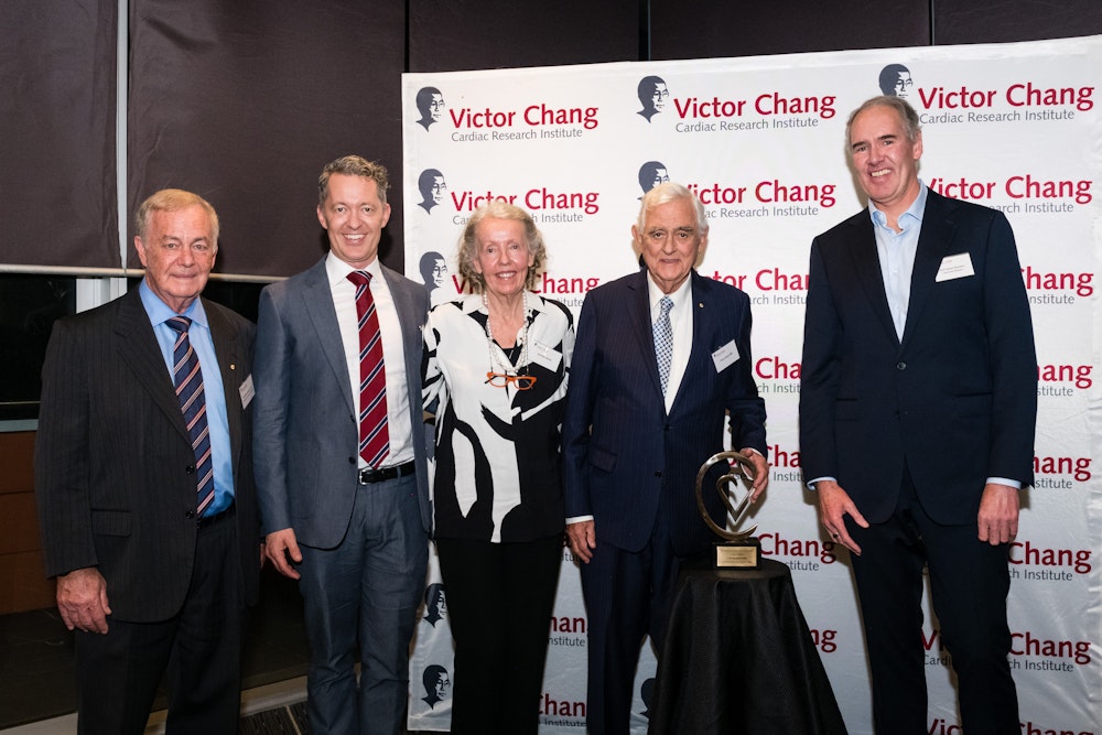 Image for Professor Bob Graham, Tom Snow, Ginette Snow, Terry Snow, and Professor Jason Kovacic