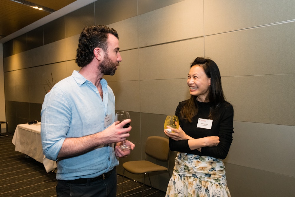 Image for Brian Murphy from Snow Medical with Snow Fellow Emily Wong from Victor Chang