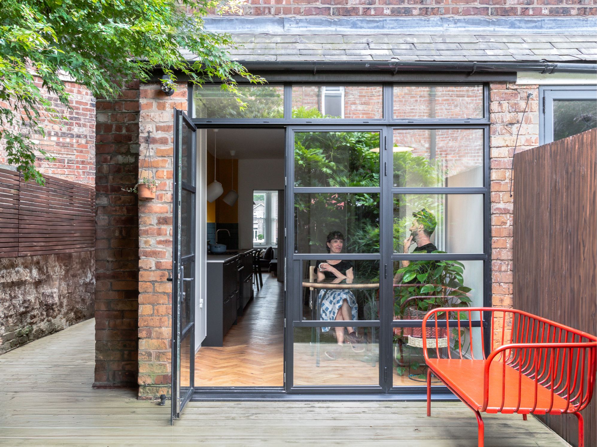 The Rear Facade Post-Renovation
