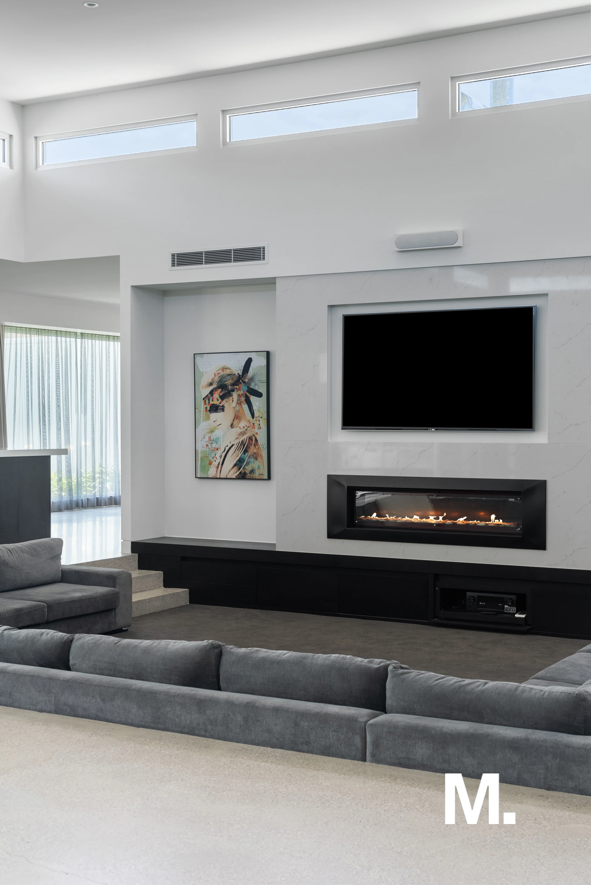 fireplace