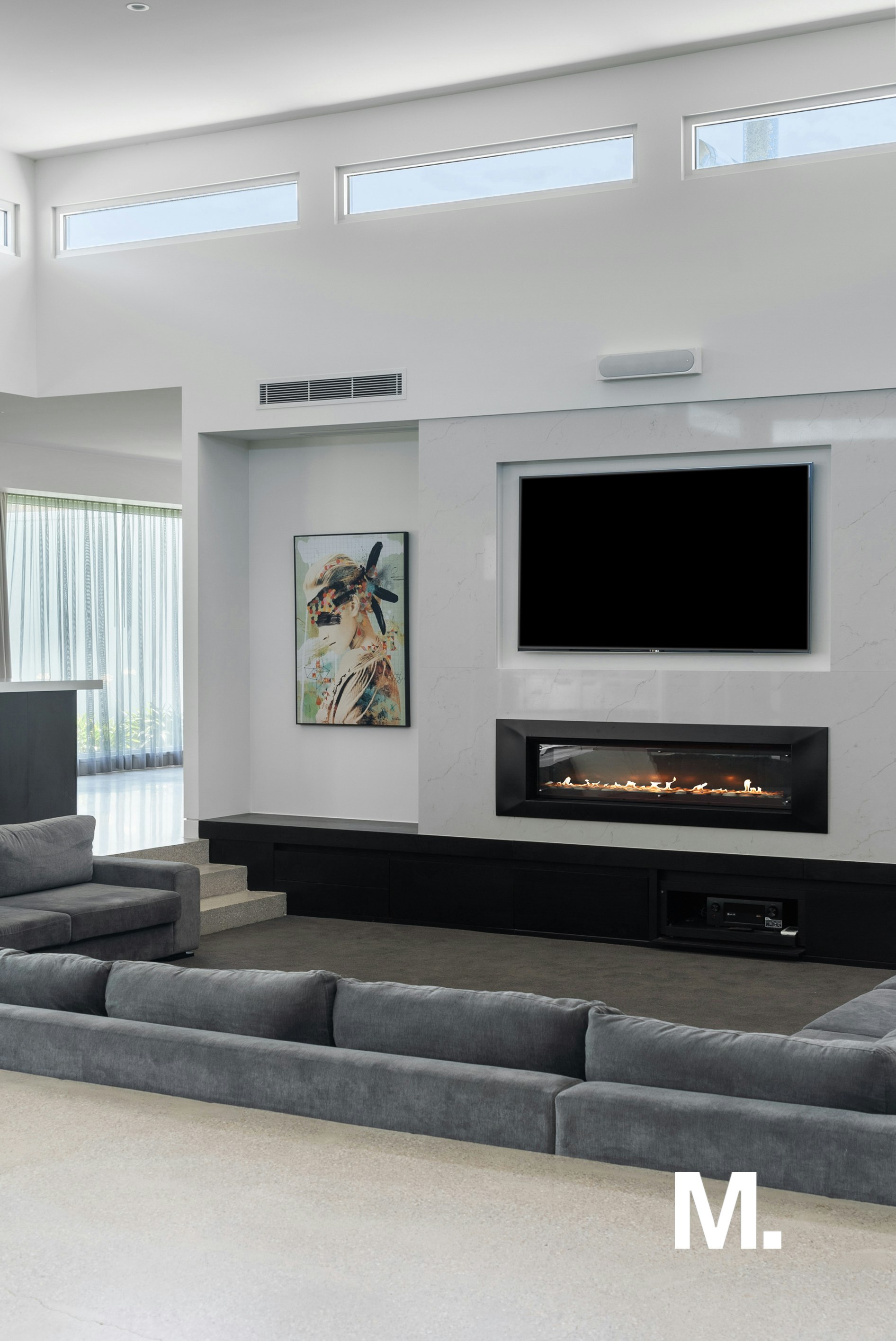 fireplace