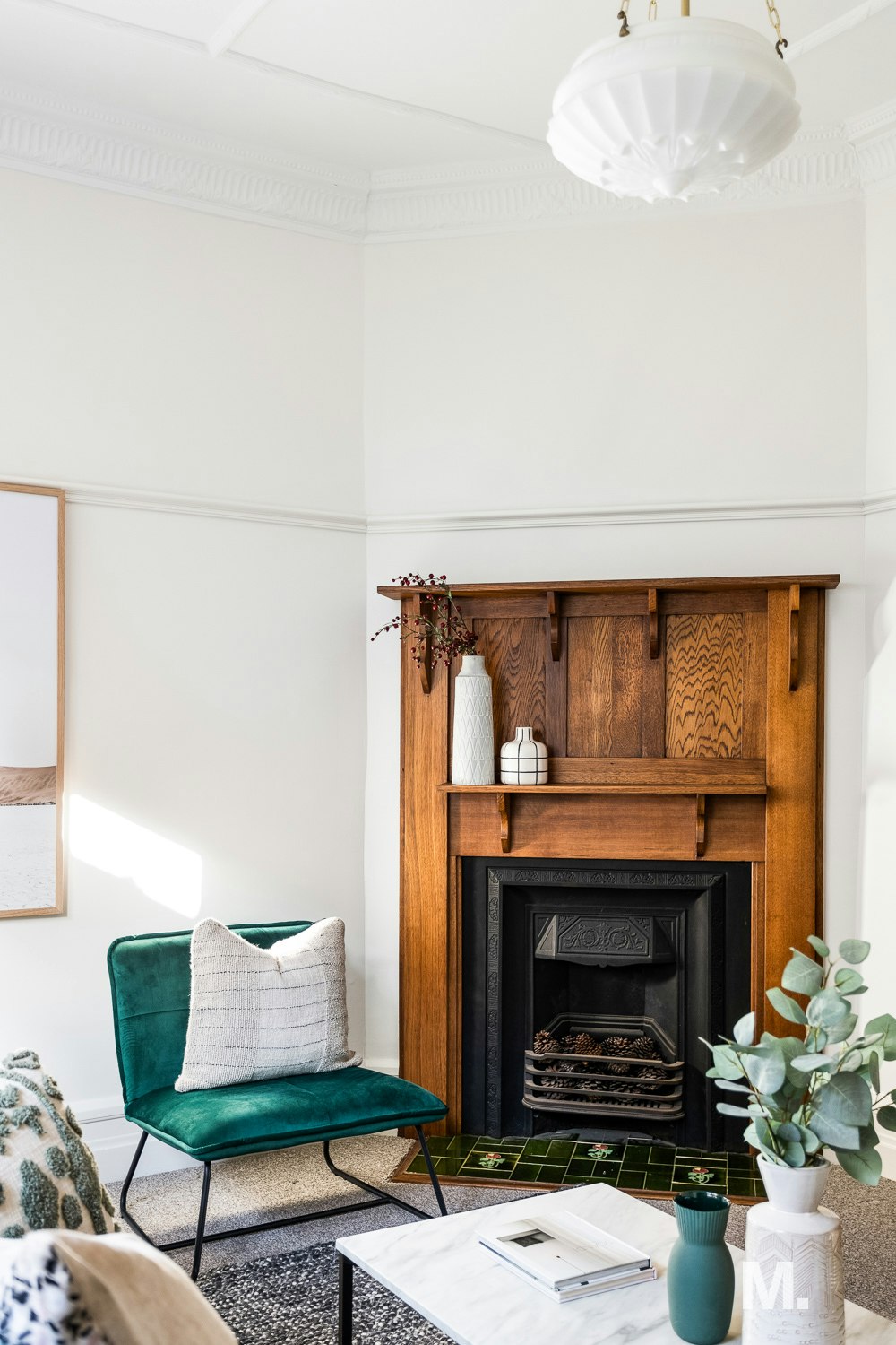 fireplace