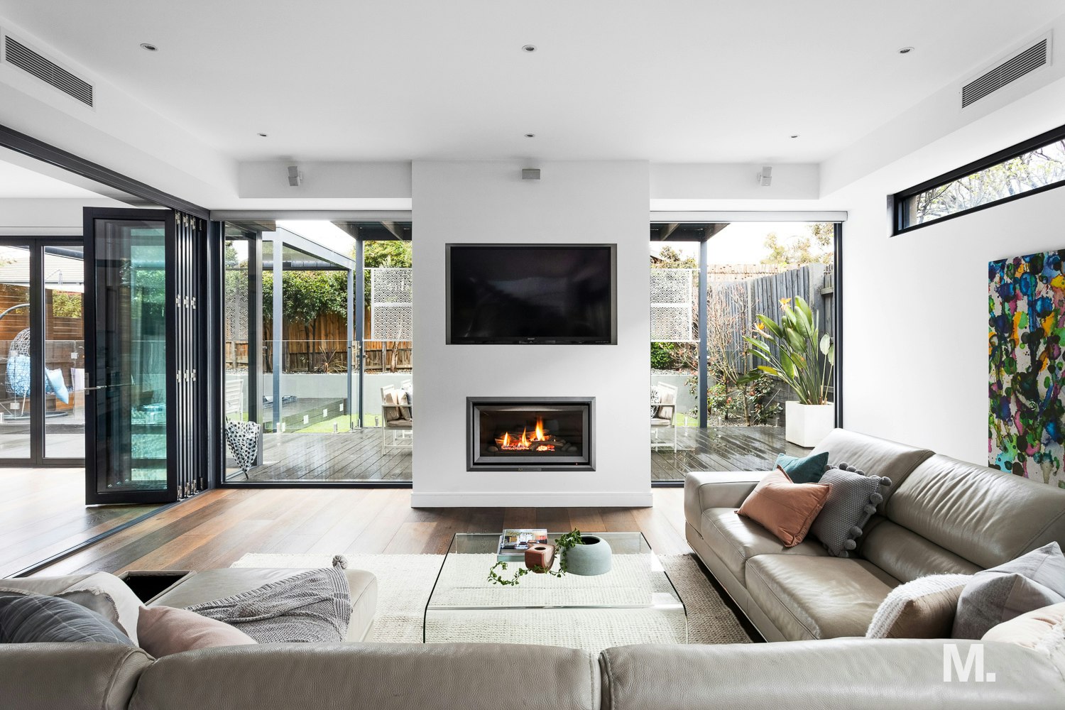 fireplace