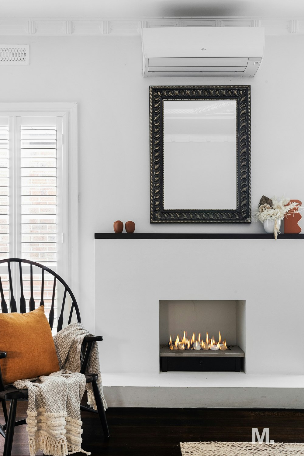fireplace