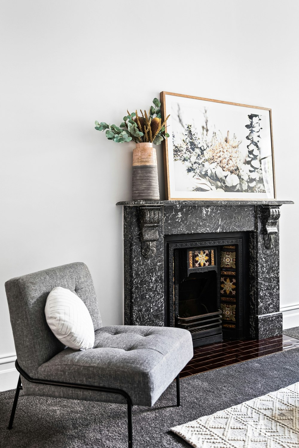 fireplace