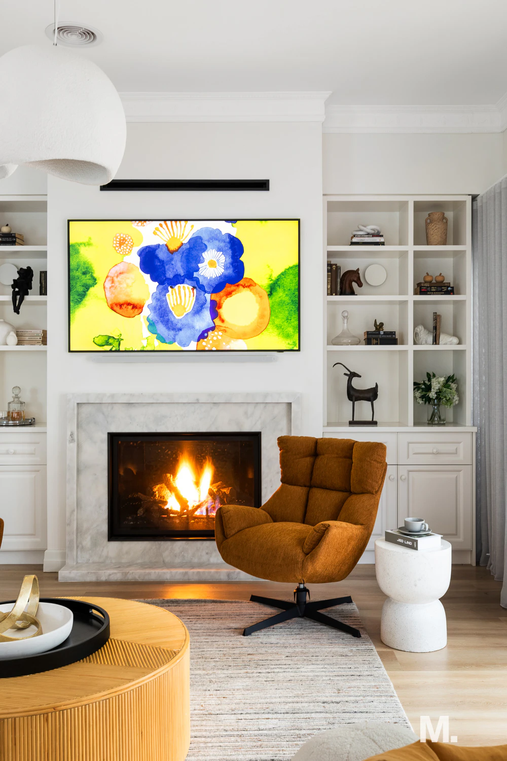 fireplace