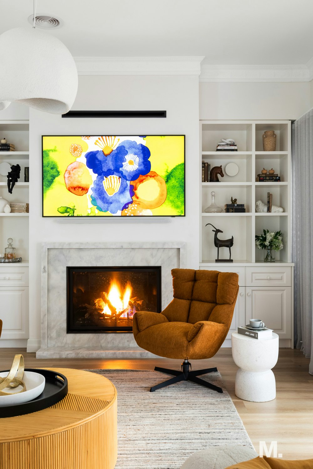 fireplace