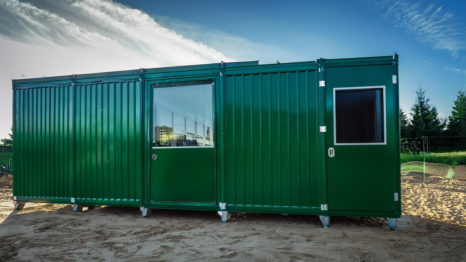 Worksite container office