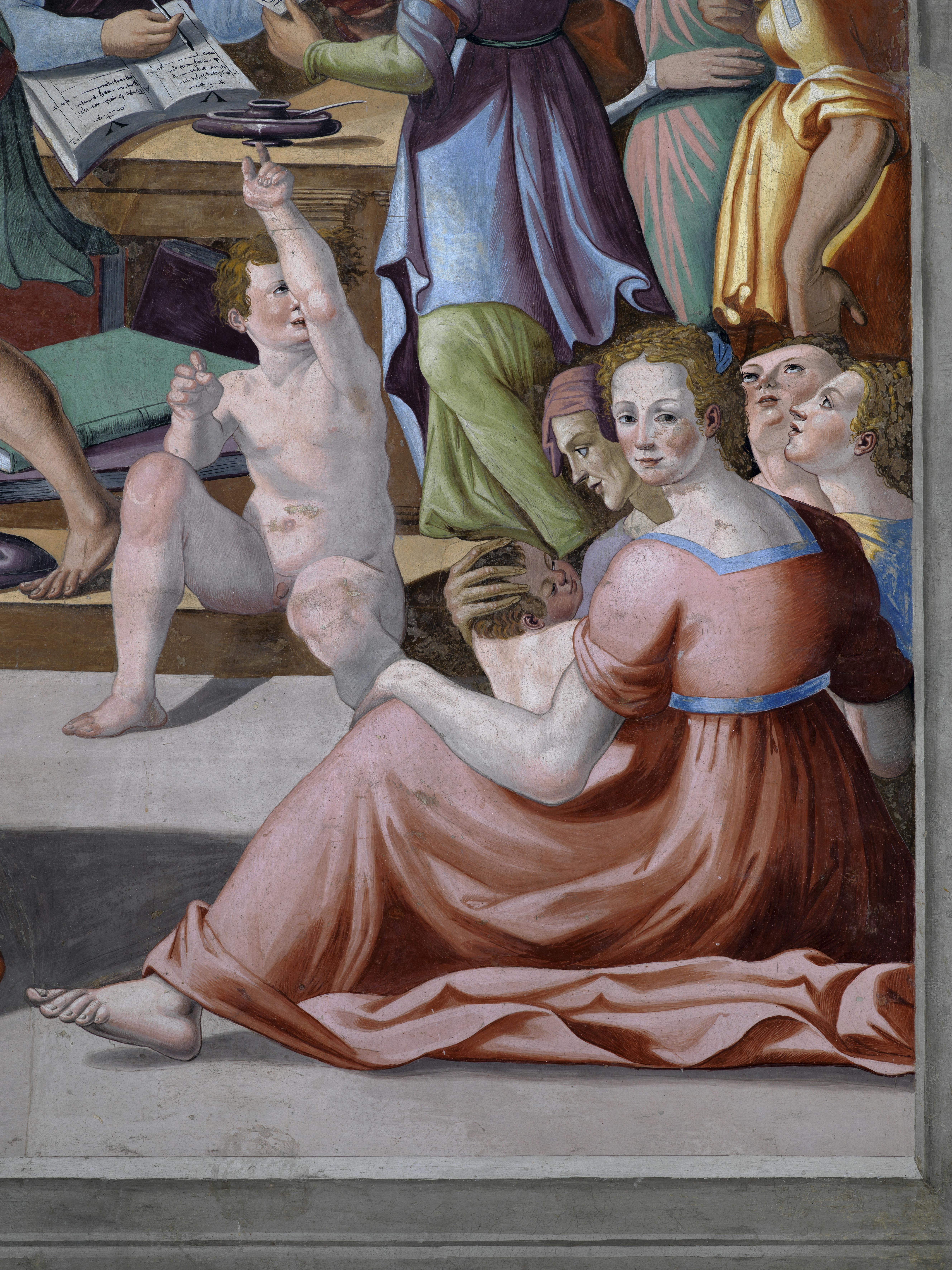 Particolare affresco Pellegrinaio