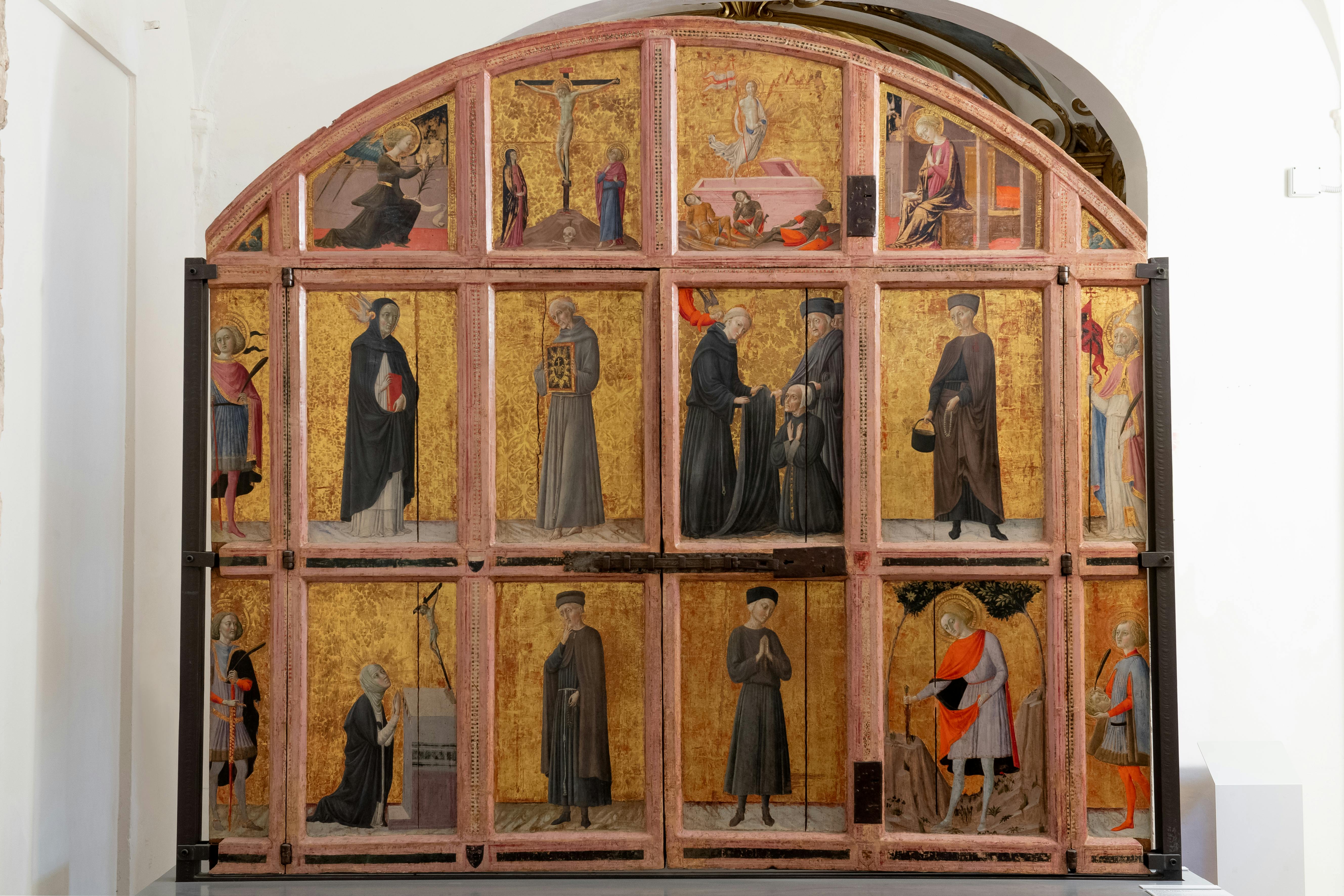 Lorenzo di Pietro detto il  Vecchietta, Arliquiera,  recto
