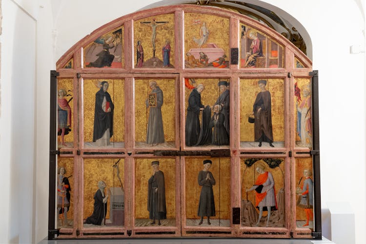 Lorenzo di Pietro detto il  Vecchietta, Arliquiera,  recto
