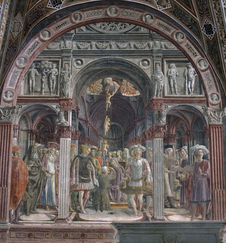 affresco pellegrinaio