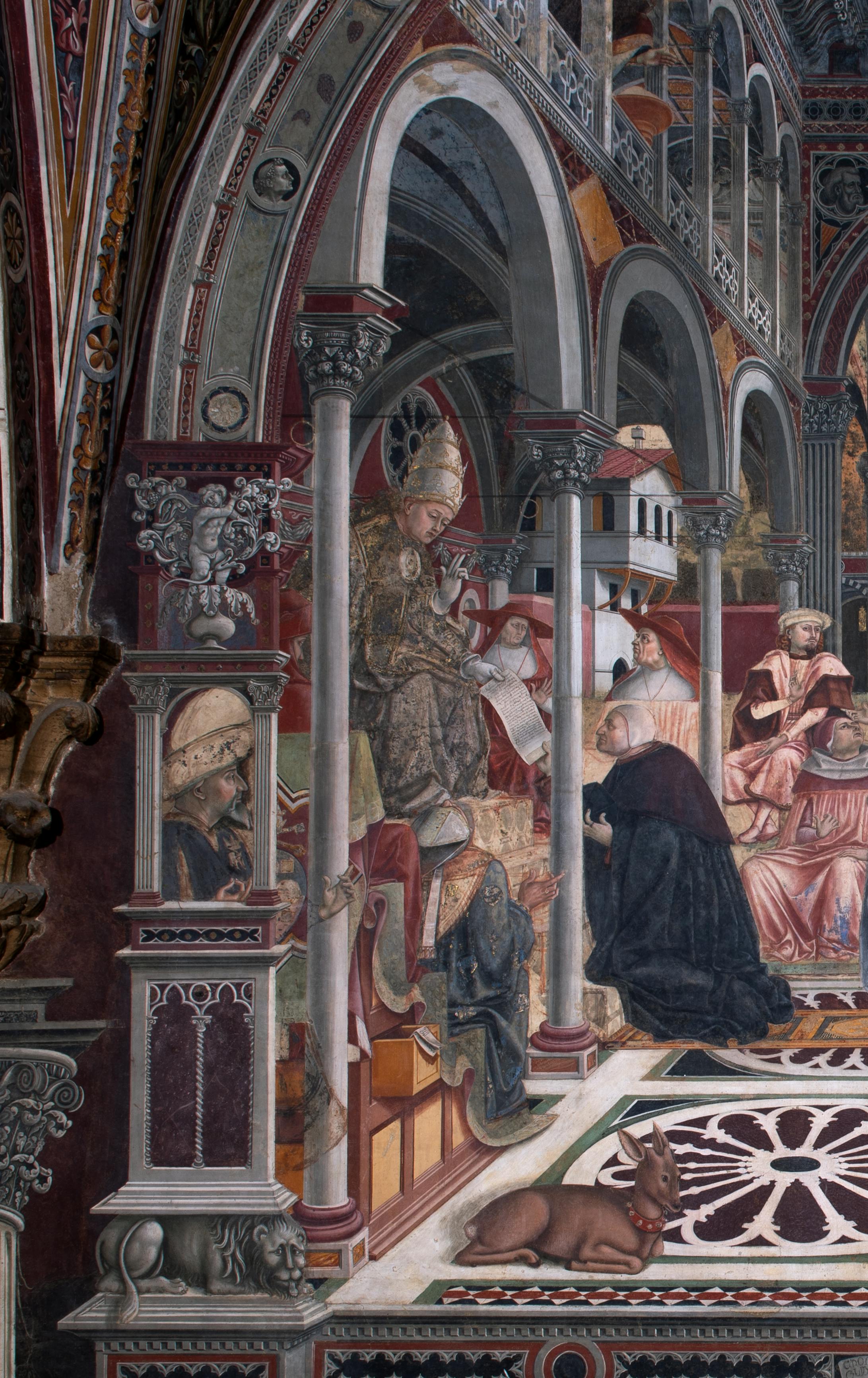 particolare "il papa concede lindulgenza"