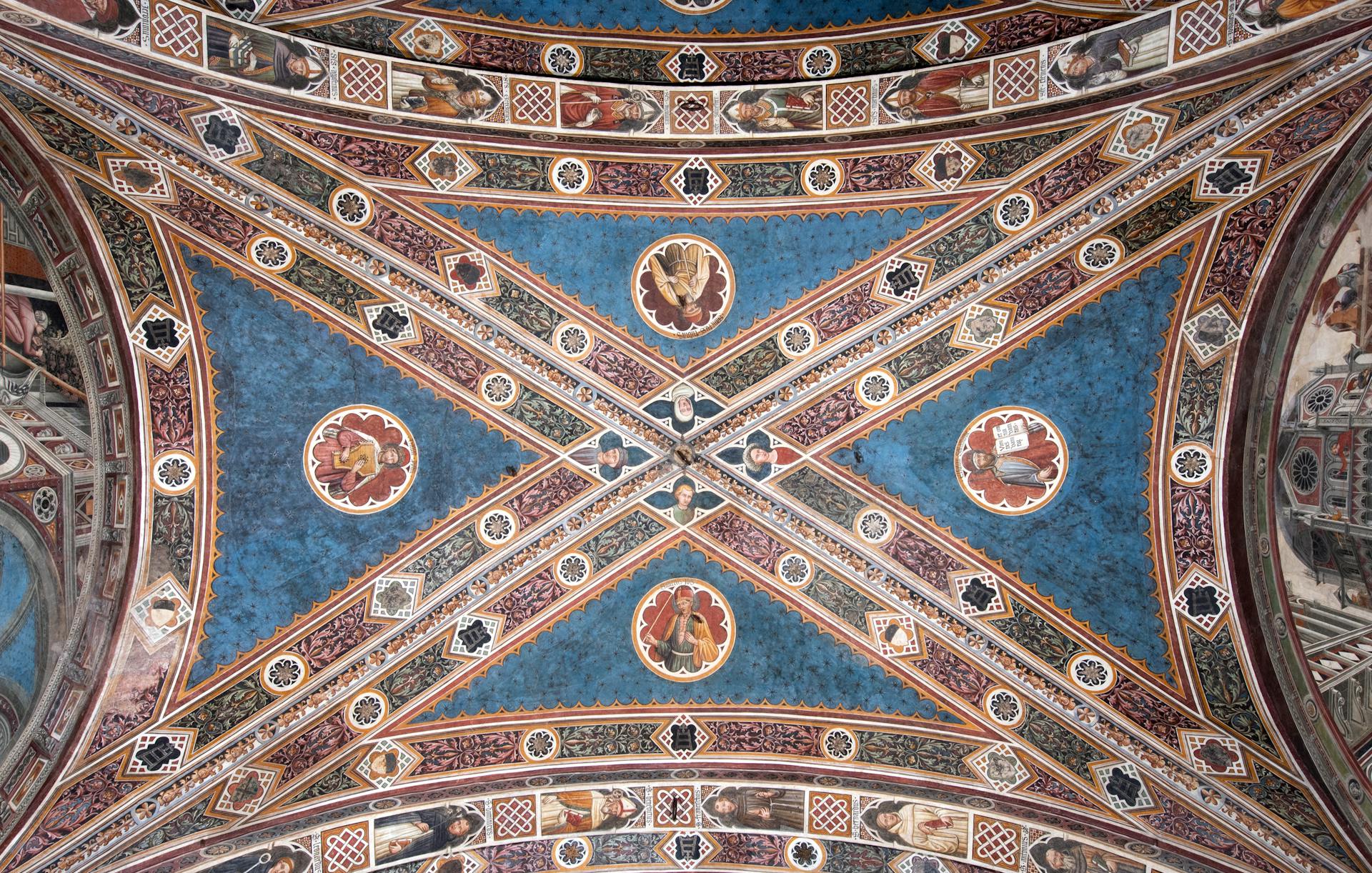 il pellegrinaio soffitto