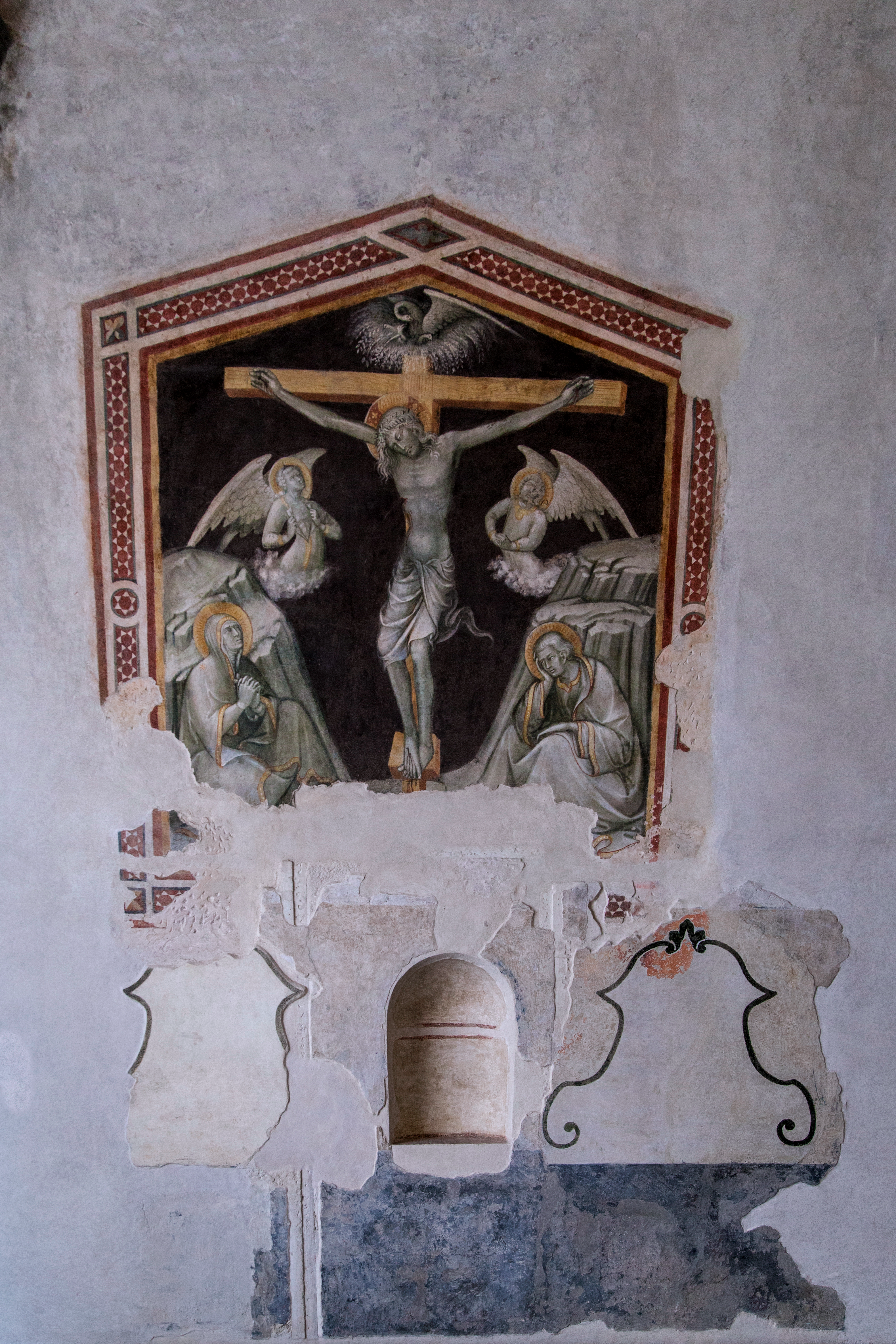 Crocifissione con la Madonna e san Giovanni