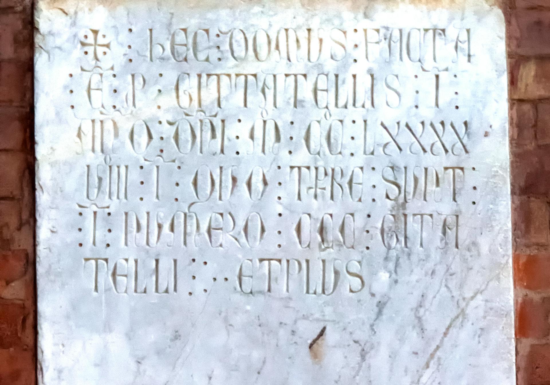 lapide dei gettatelli lapide dei gettatelli