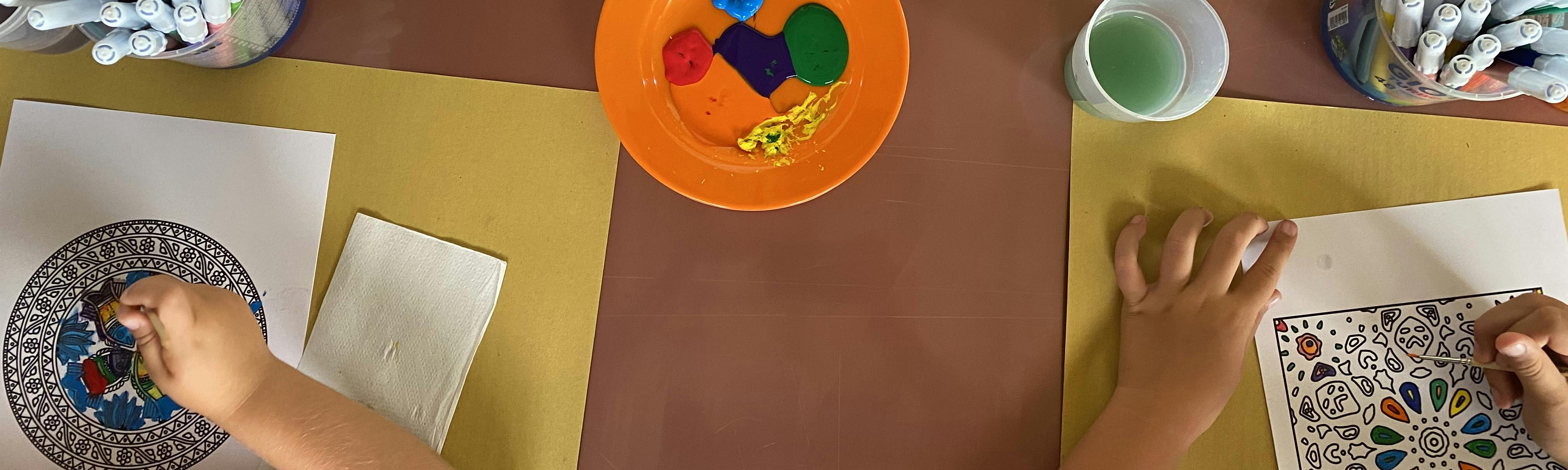 Families - Workshop activities Art workshop for families