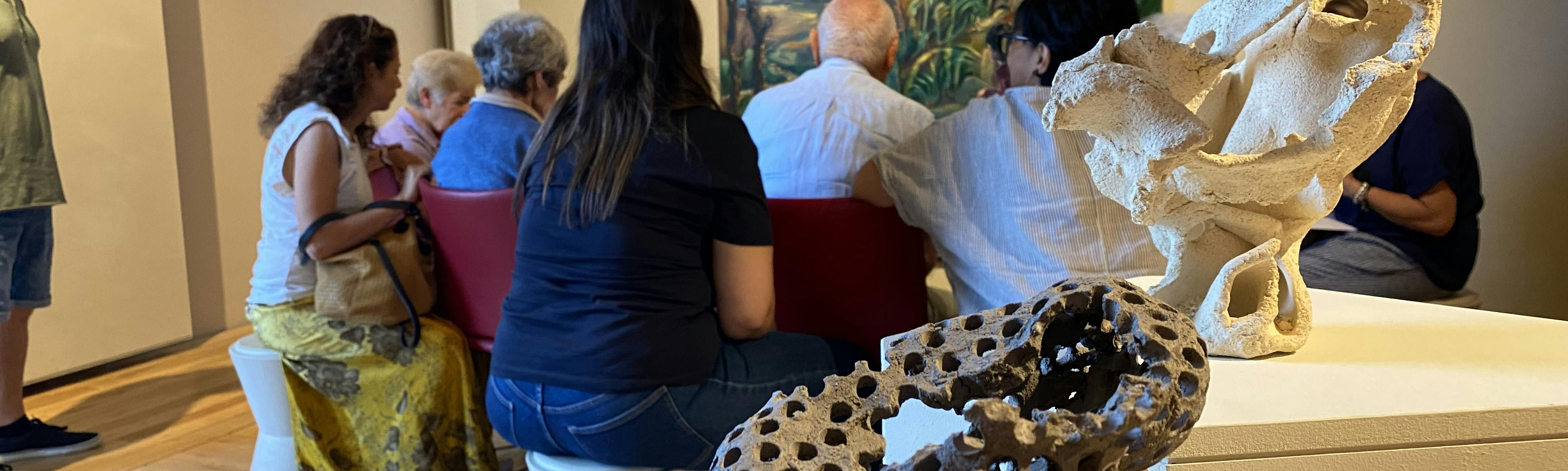 Accessibility- Activity temporary exhibition Visit and laboratory for Museums and Alzheimer