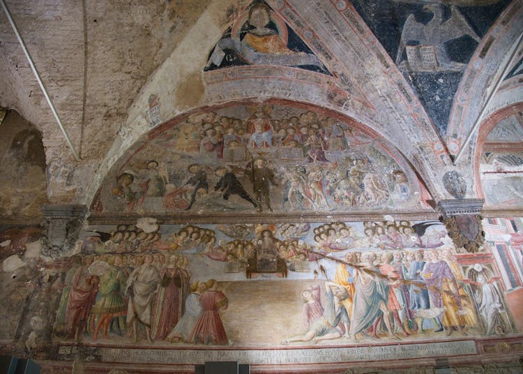 Lorenzo di Pietro detto il Vecchietta, Ciclo di affreschi della Sagrestia Vecchia