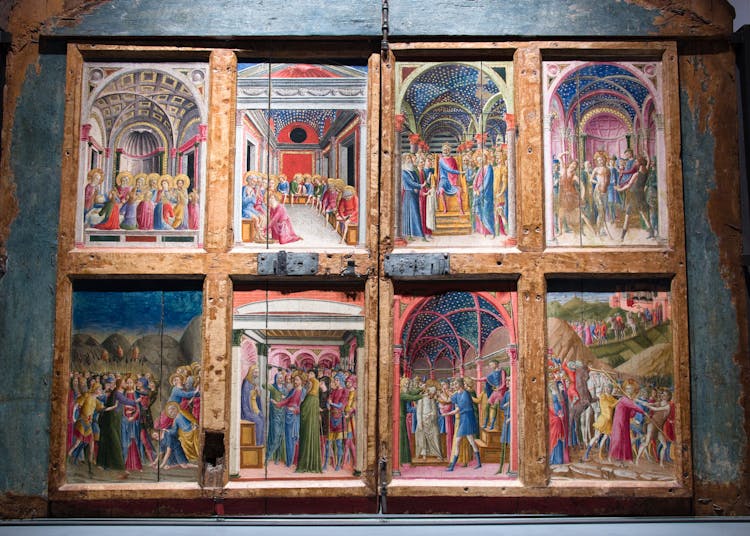 Lorenzo di Pietro detto il Vecchietta, Arliquiera, verso