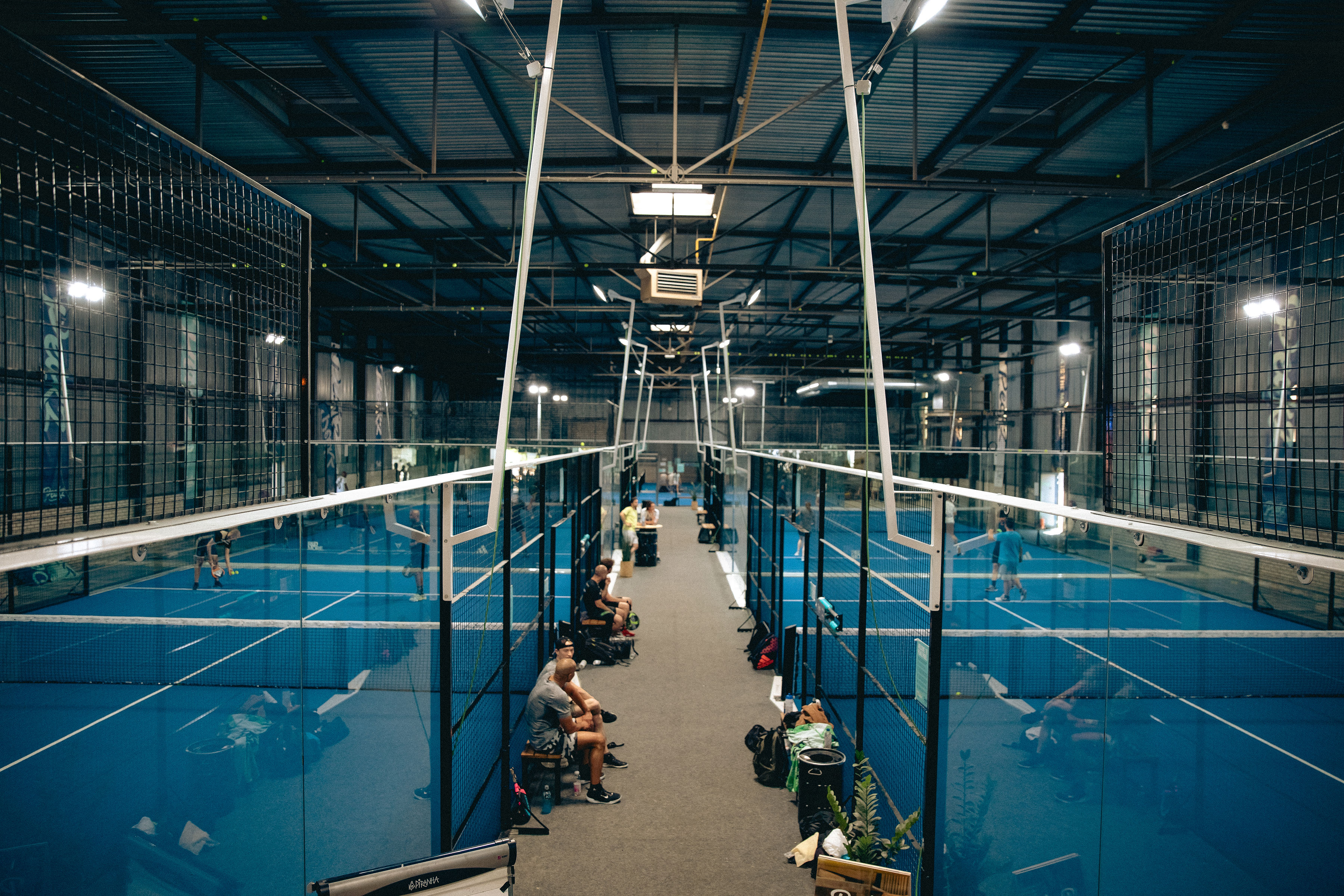 Spelers bij Peakz Padel Amsterdam