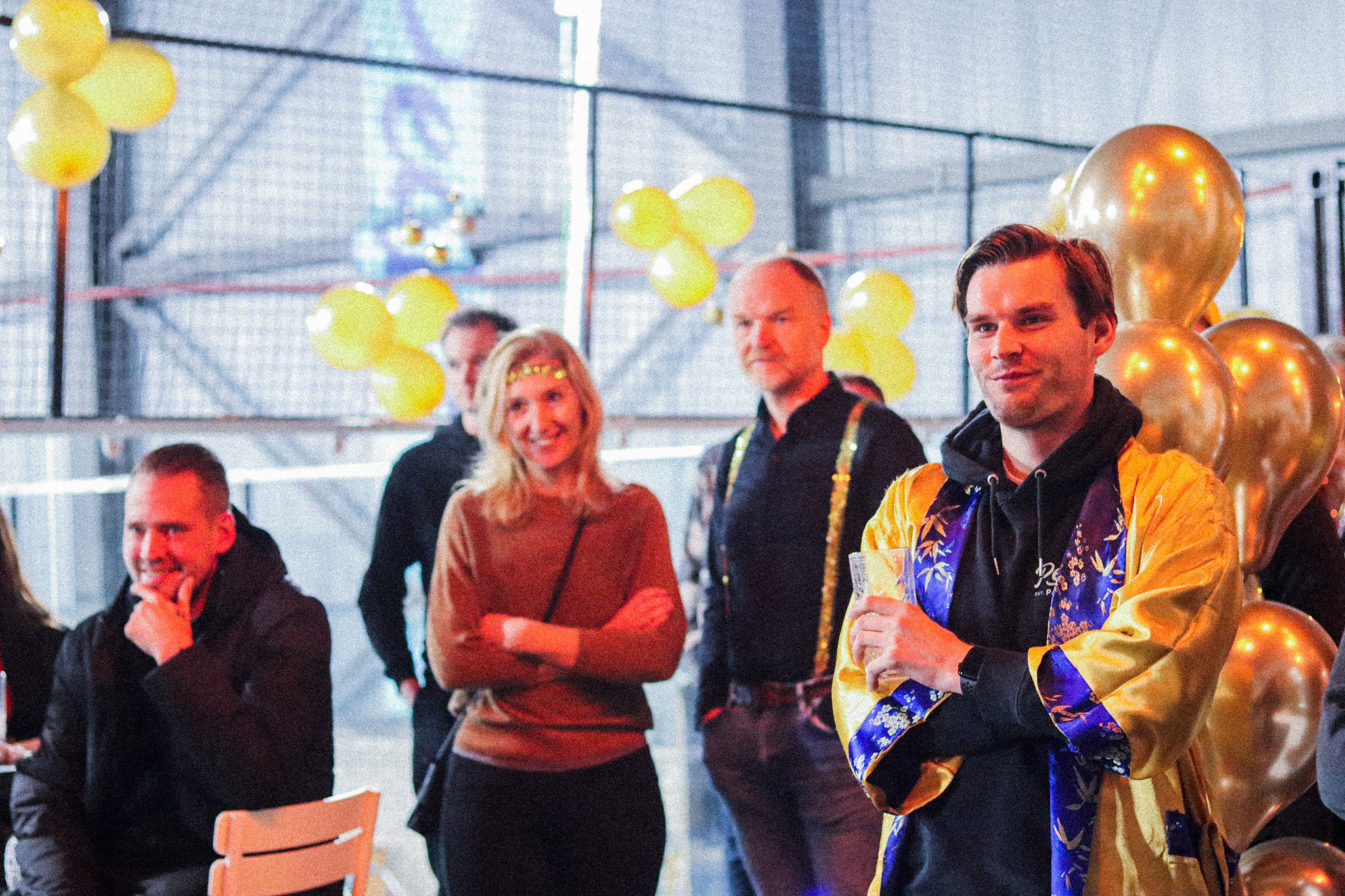 Kerstborrel met kerst bij Peakz