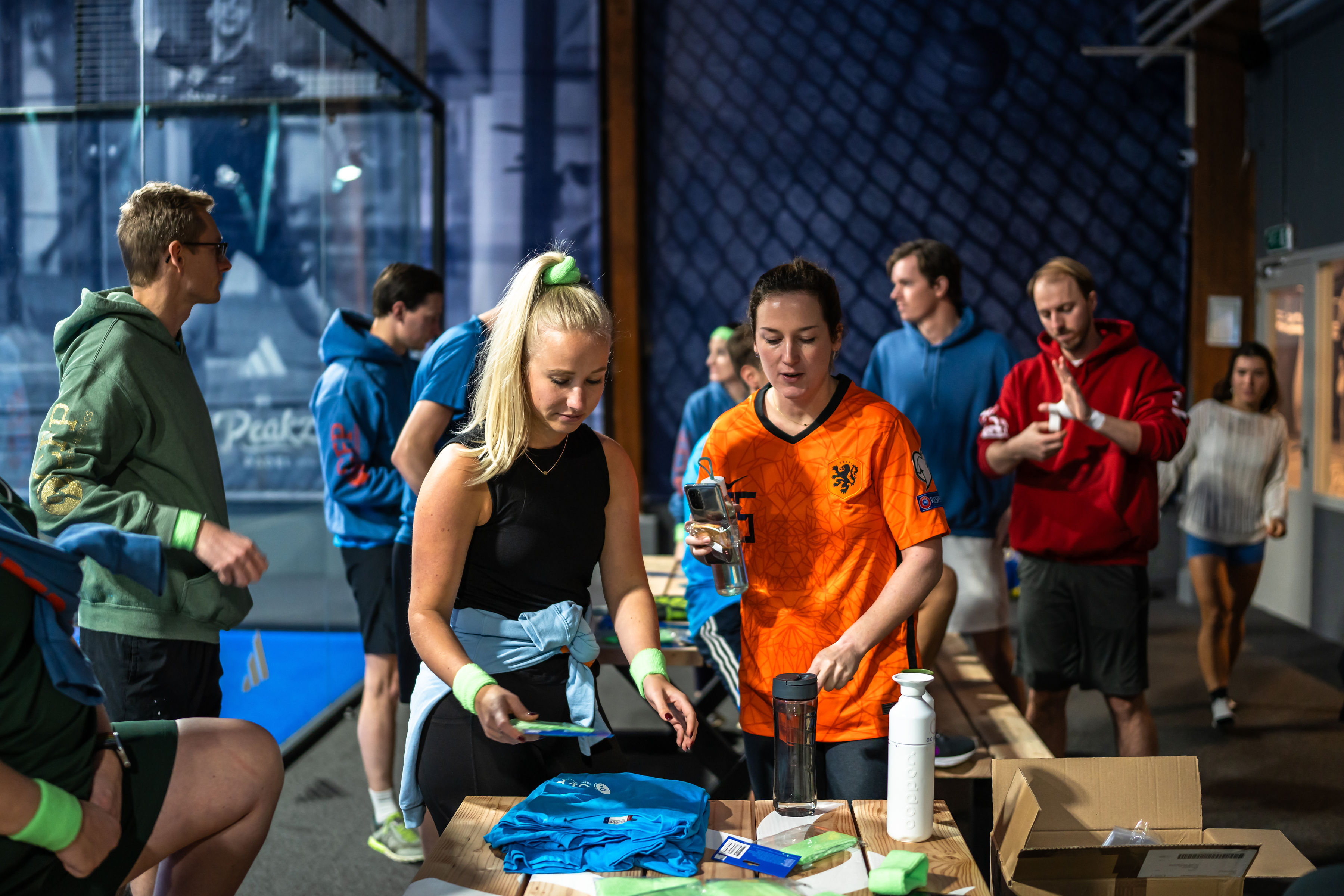 Fanatieke spelers in Apeldoorn bij Peakz