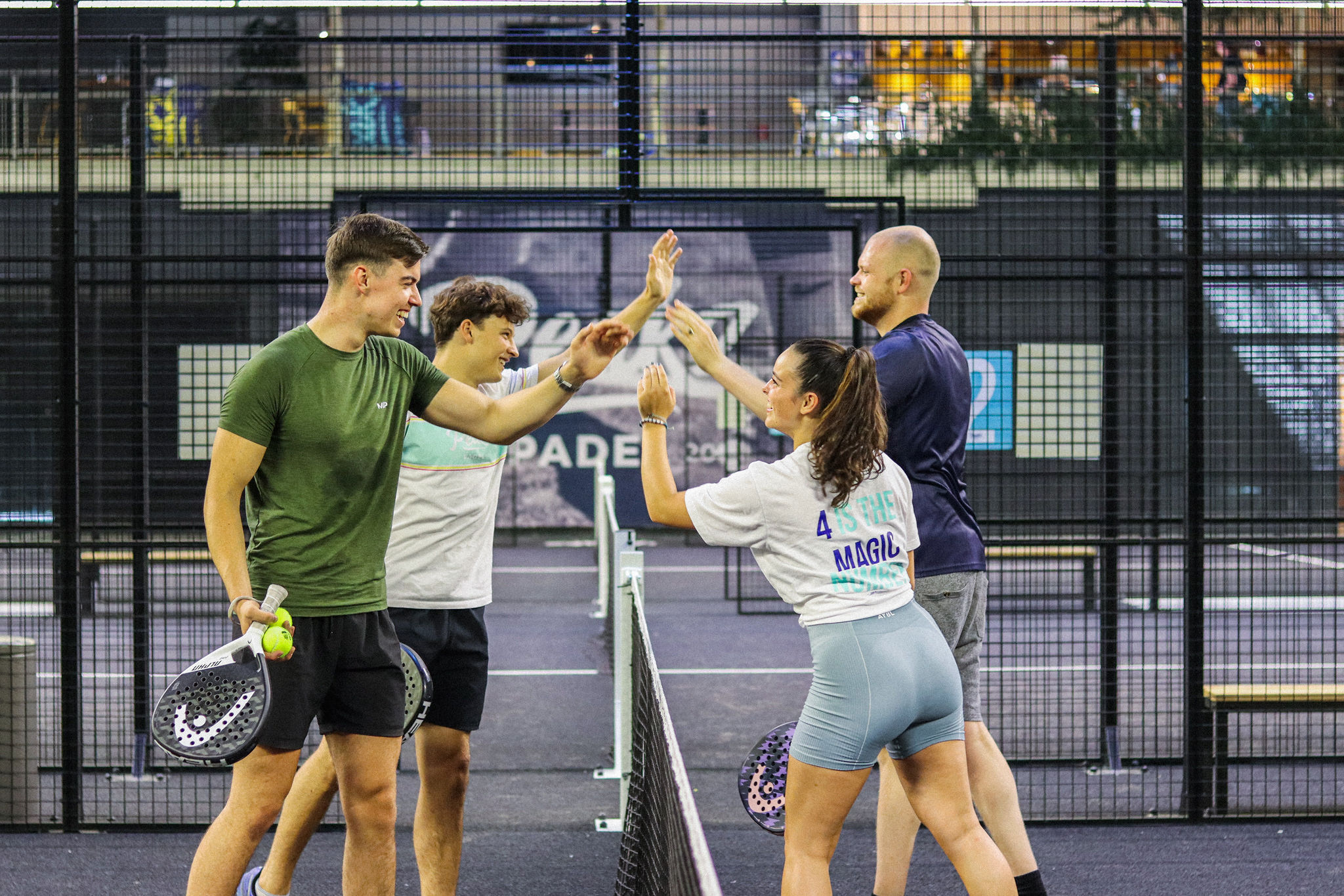 Jack's Hustle bei Peakz Padel