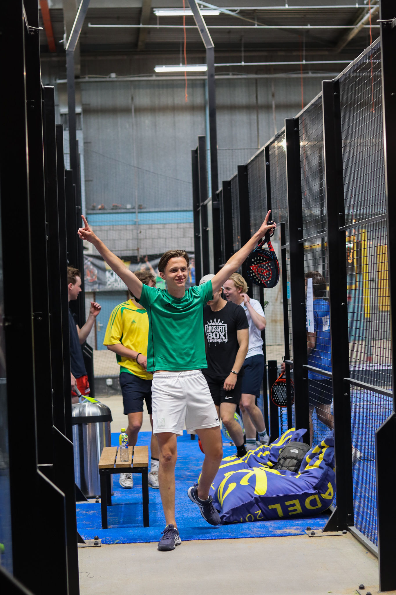 Speler wint padeltoernooi bij Peakz
