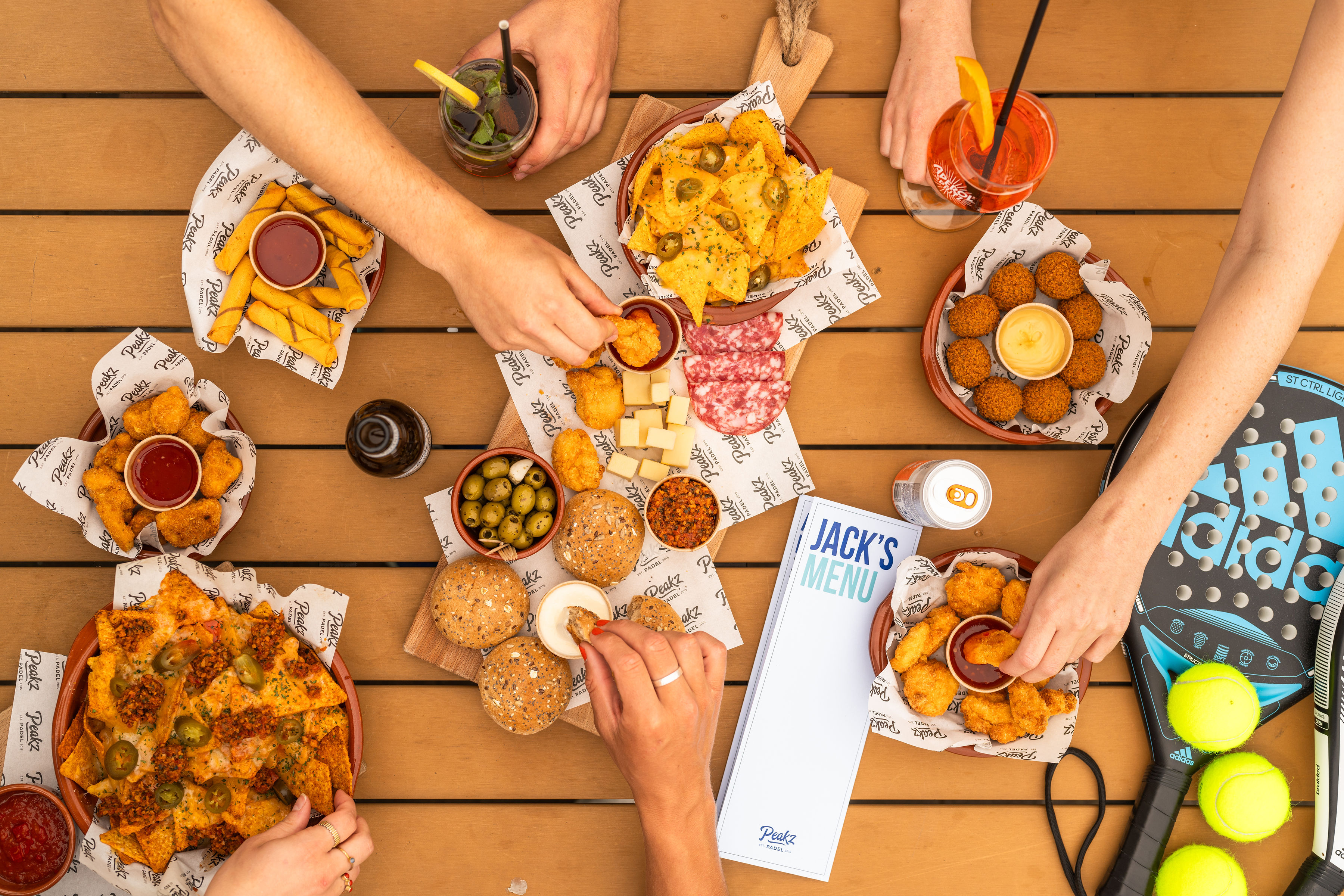 Eten en drinken in Papendrecht na het padellen