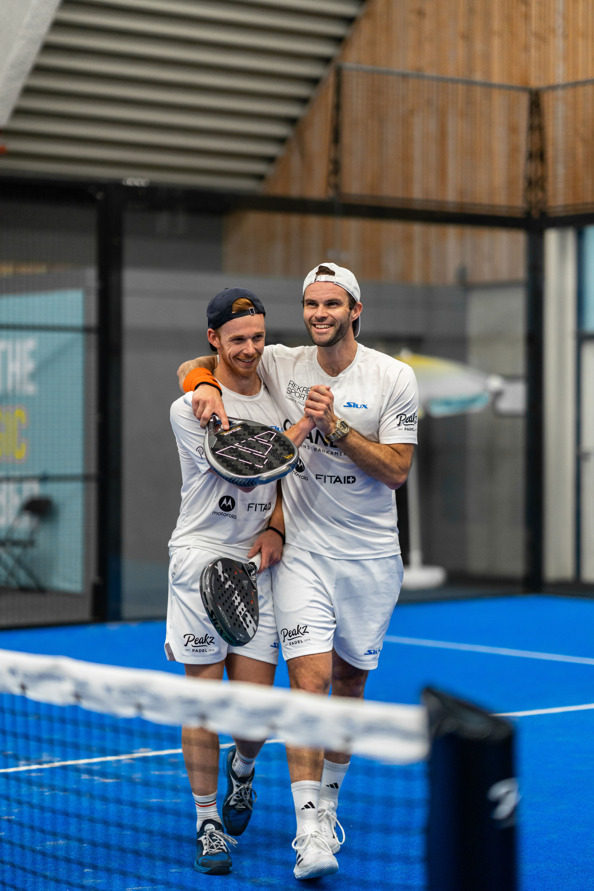 Een geslaagde les bij Peakz