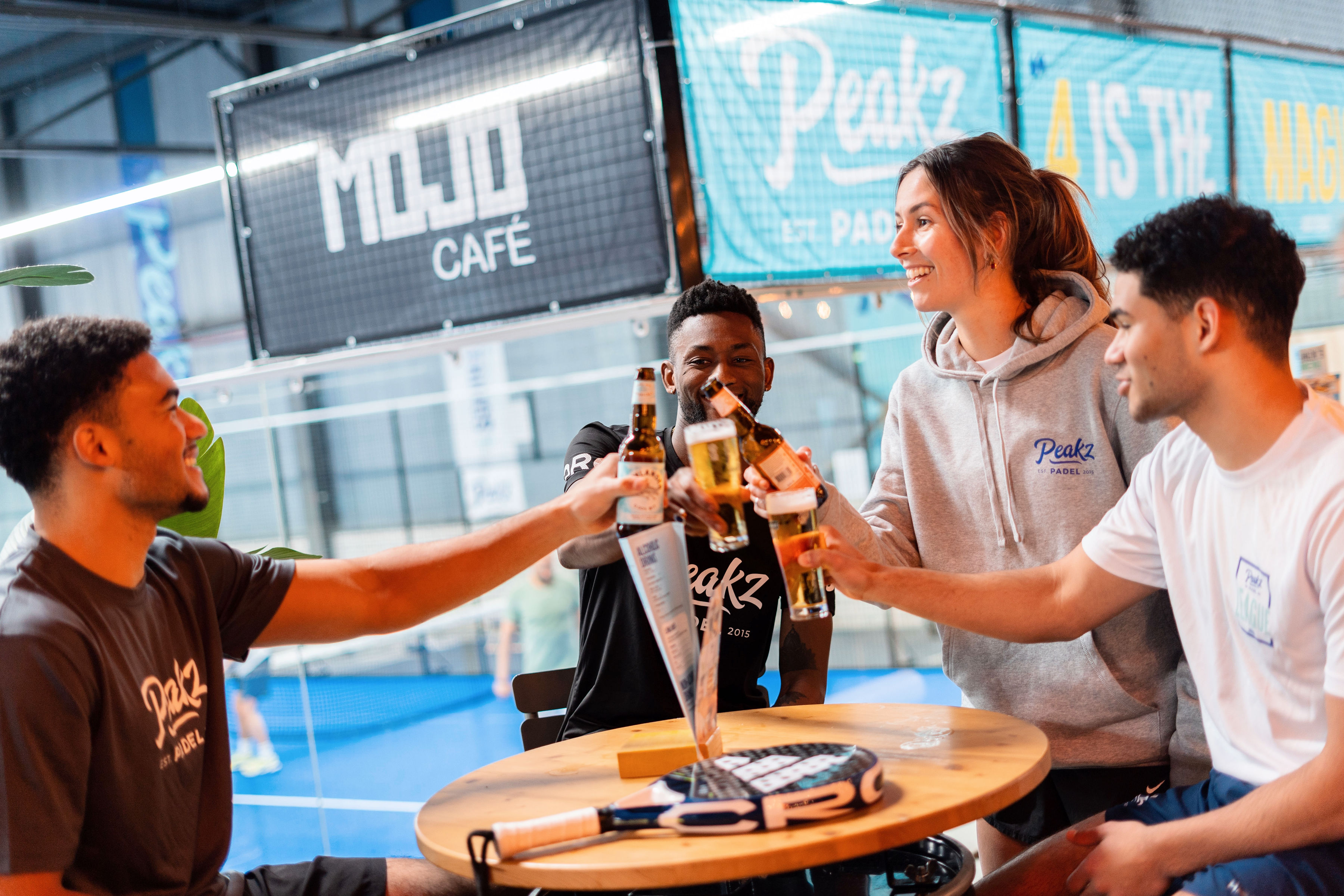 Derder helft van de Peakz Open