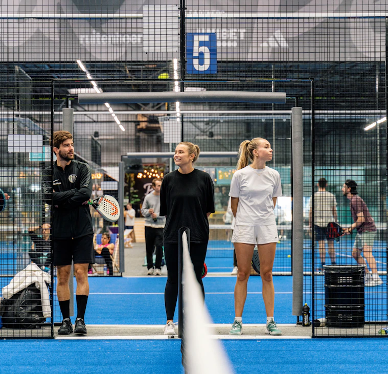 Padelbaan in Nijmegen Padelbaan in Nijmegen