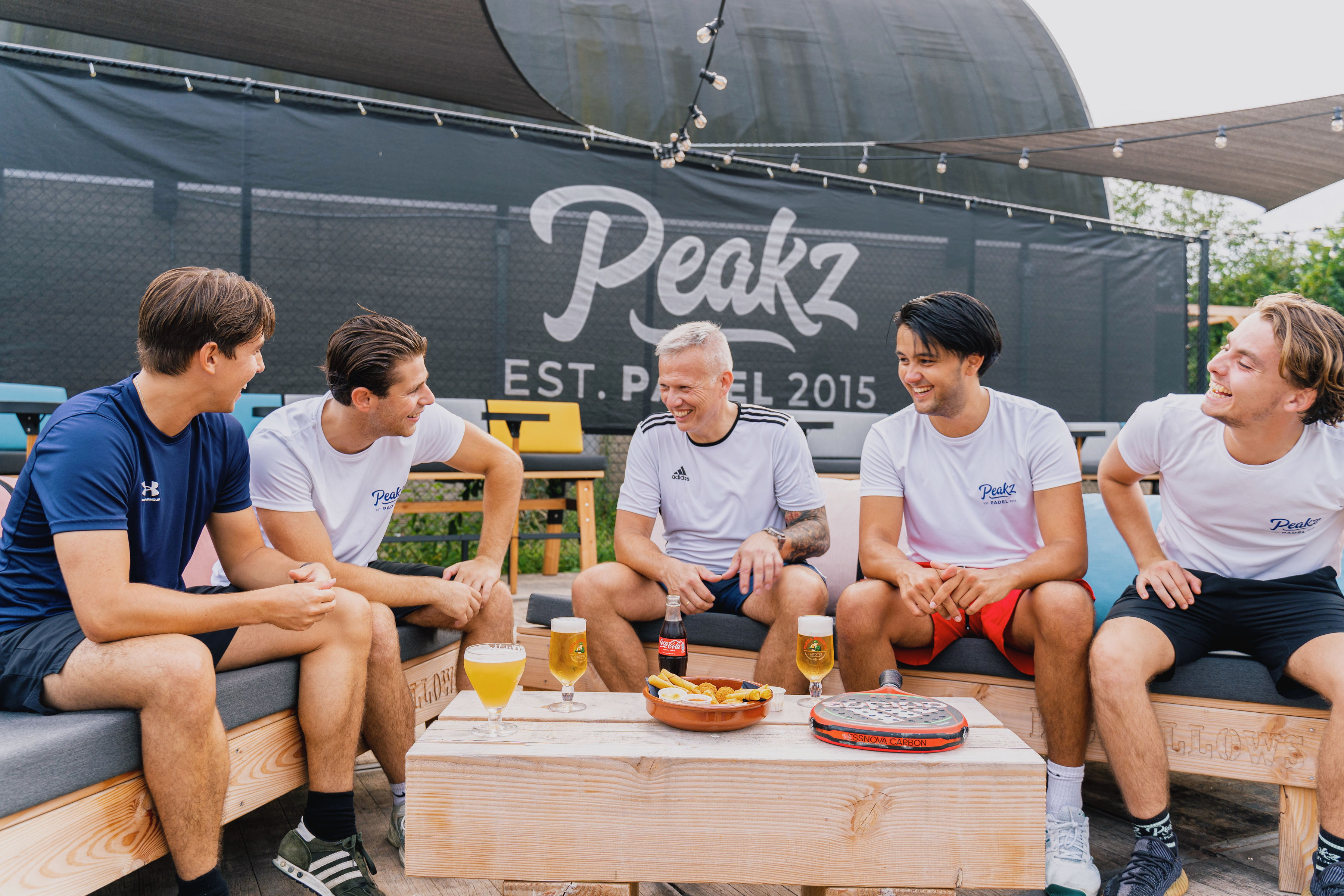 Buiten padel in Oisterwijk