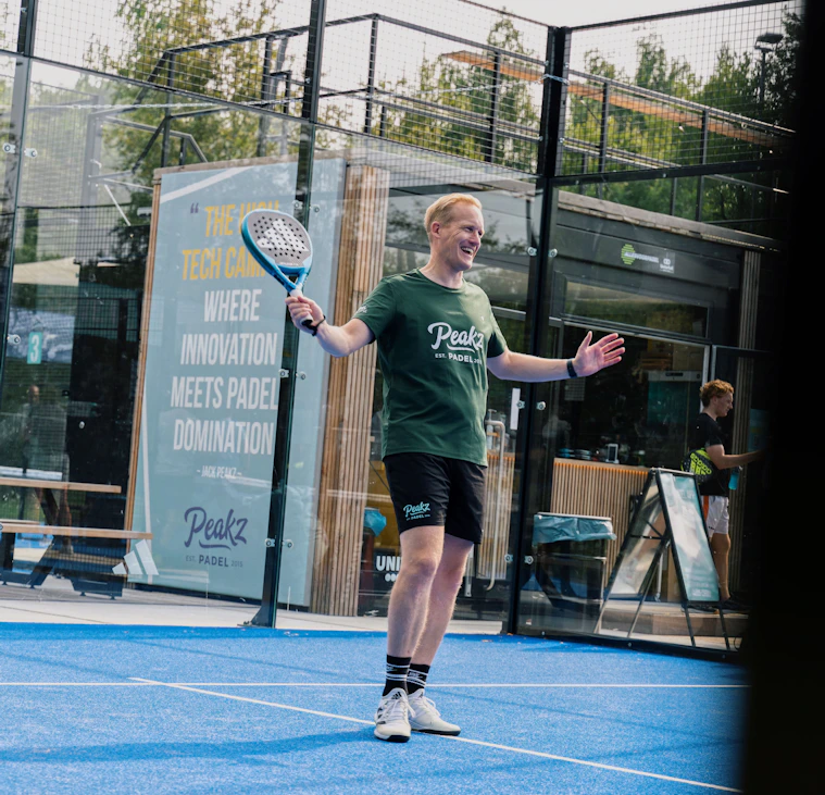 Padel buiten in Eindhoven Padel buiten in Eindhoven