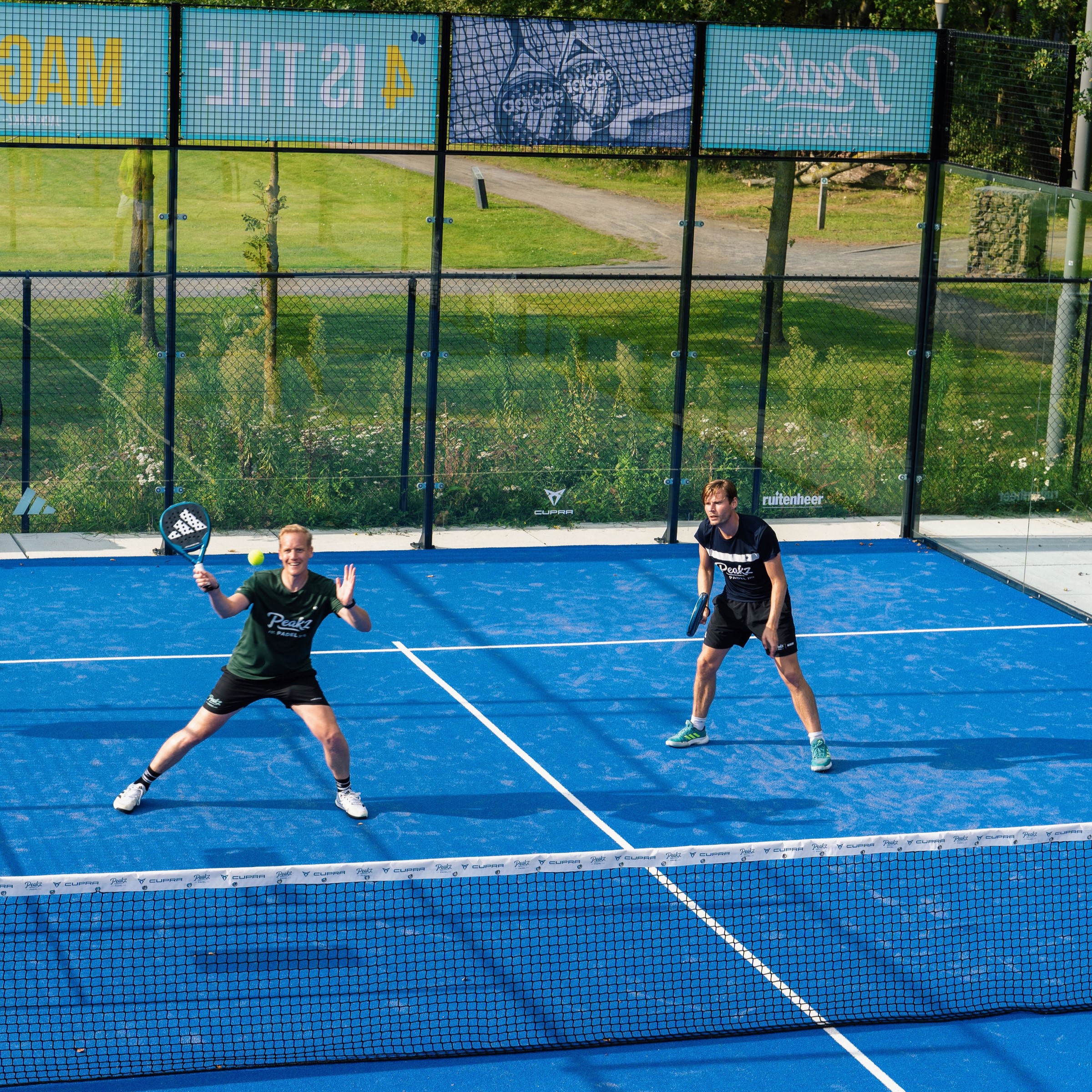 Buiten padellen in Eindhoven
