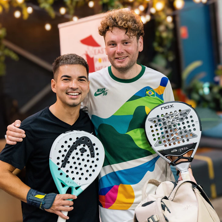 Padelwedstrijd in Assen Padelwedstrijd in Assen