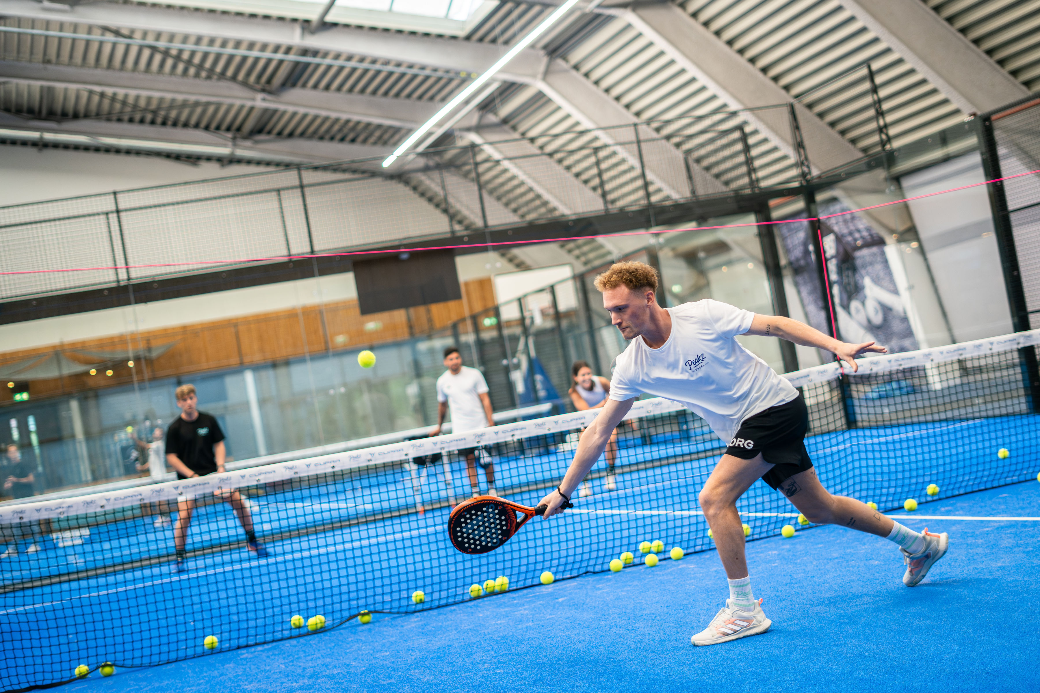 Rally based padelles bij Peakz Padel