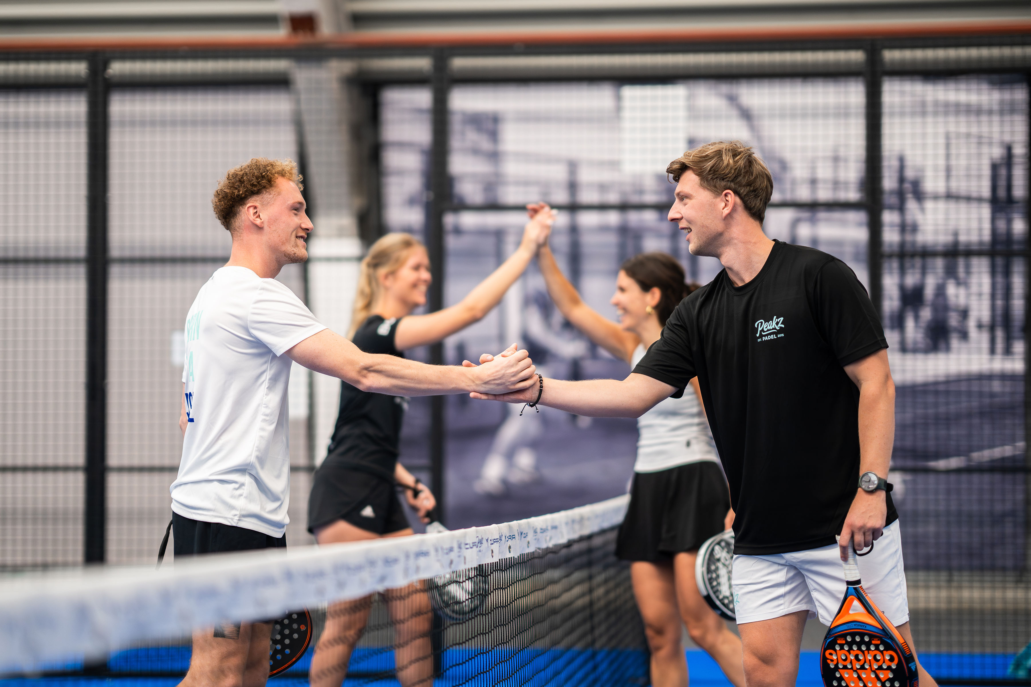 Vrij spelen bij Peakz Padel Amersfoort