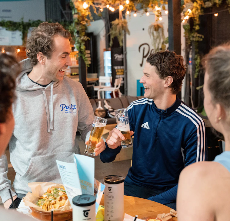 Horeca bij Peakz Padel Amersfoort Horeca bij Peakz Padel Amersfoort