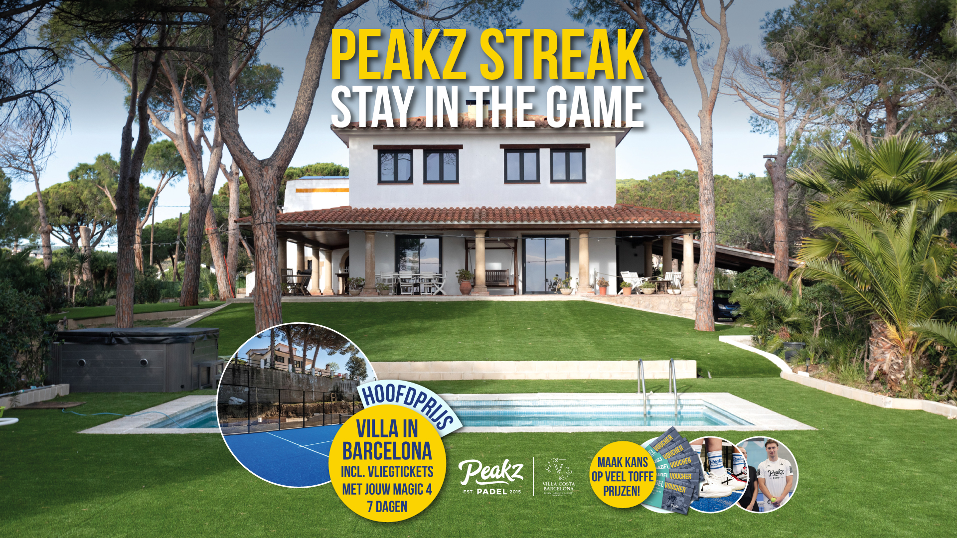 Peakz Streak hoofprijs